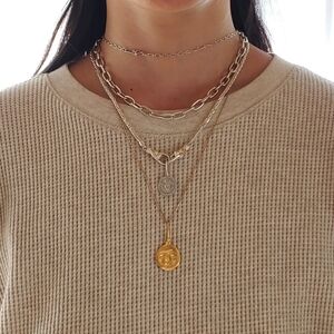 Cleopatra's Bling Silver Handmade Cable Chain